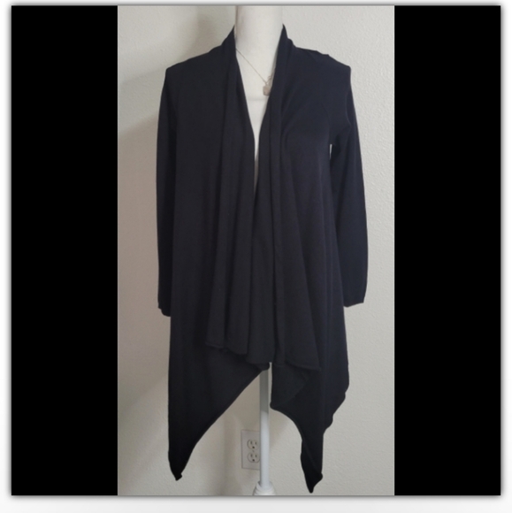 Zara Knit waterfall front sweater size medium - Picture 1 of 4